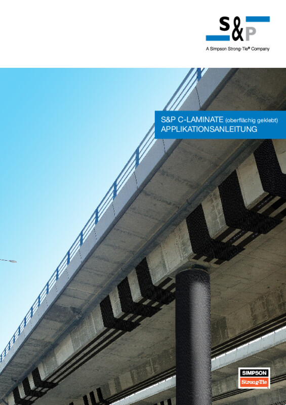 Applikationsanleitung S&P C-Laminate (oberflächig geklebt)