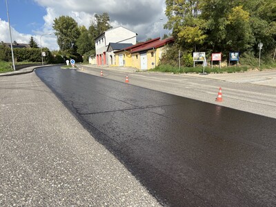 Die Emulsion kam nur im Bereich der Asphaltarmierung zum Einsatz.