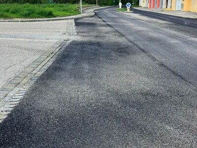 So präsentierte sich der Abschnitt nach dem Einbau.